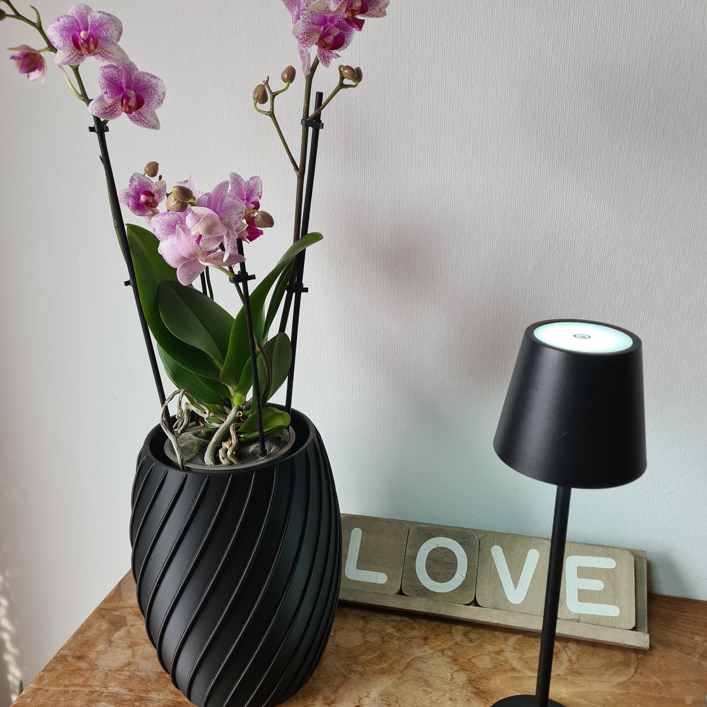 Design Vase "Barrel" 3D Timelessly Elegant