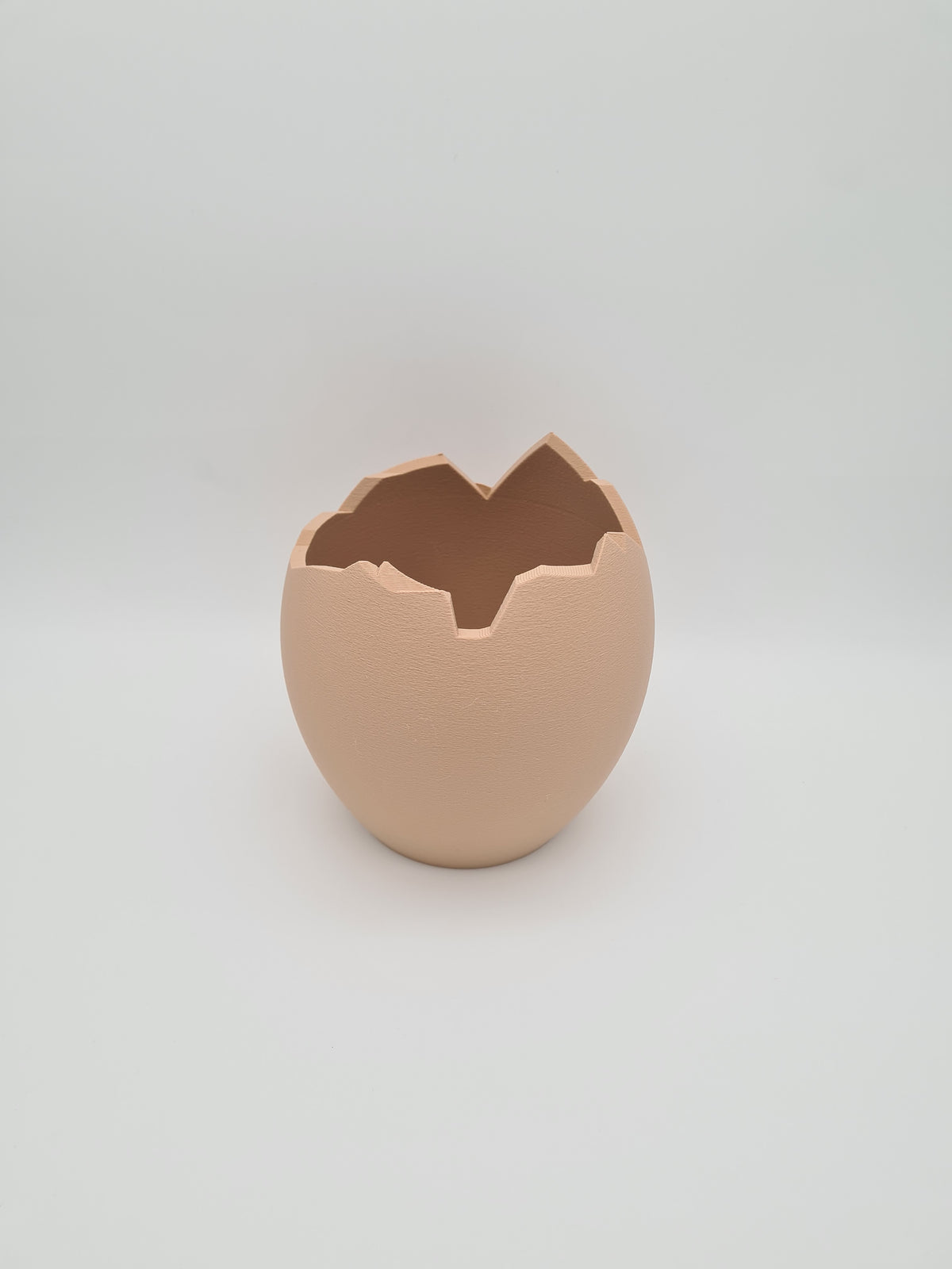 Vase „Broken Egg“ in Eierschalen-Optik, 3D-Druck aus PLA – print3design, Ansicht 7