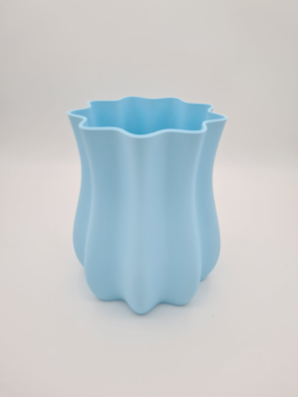 3D-gedruckte Design-Vase „Nebula“ aus mattem PLA – Wohndeko von print3design, Ansicht 4