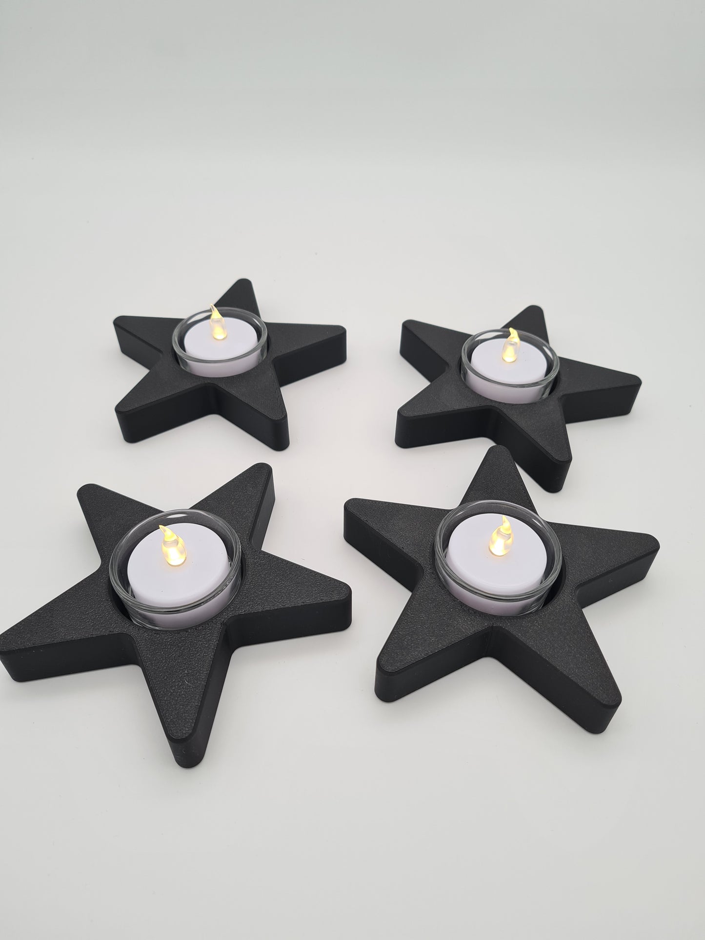 LED Teelichthalter „Sternenzauber“