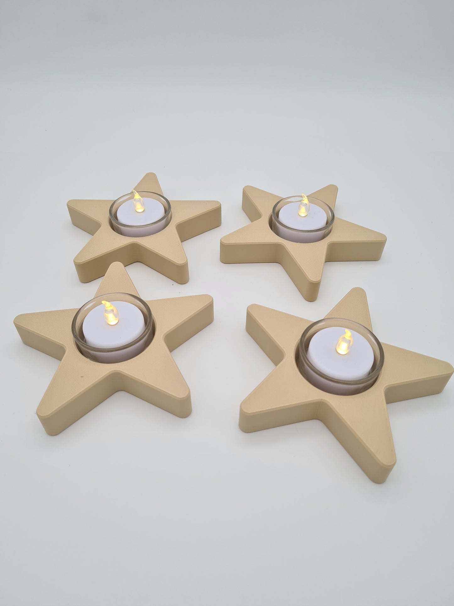 LED Teelichthalter „Sternenzauber“