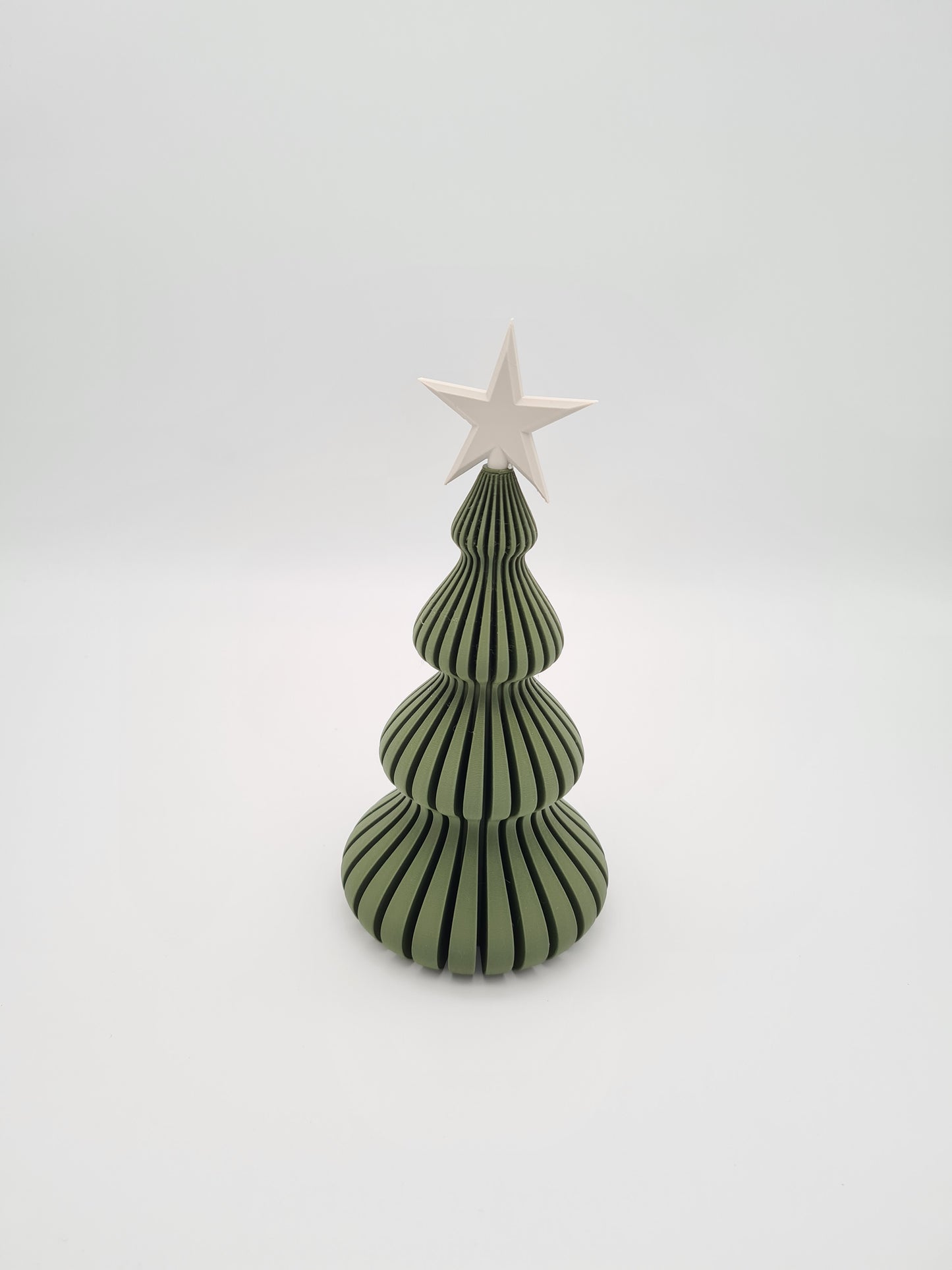 Dekorativer Weihnachtsbaum 3D gedruckt zeitlos Modern