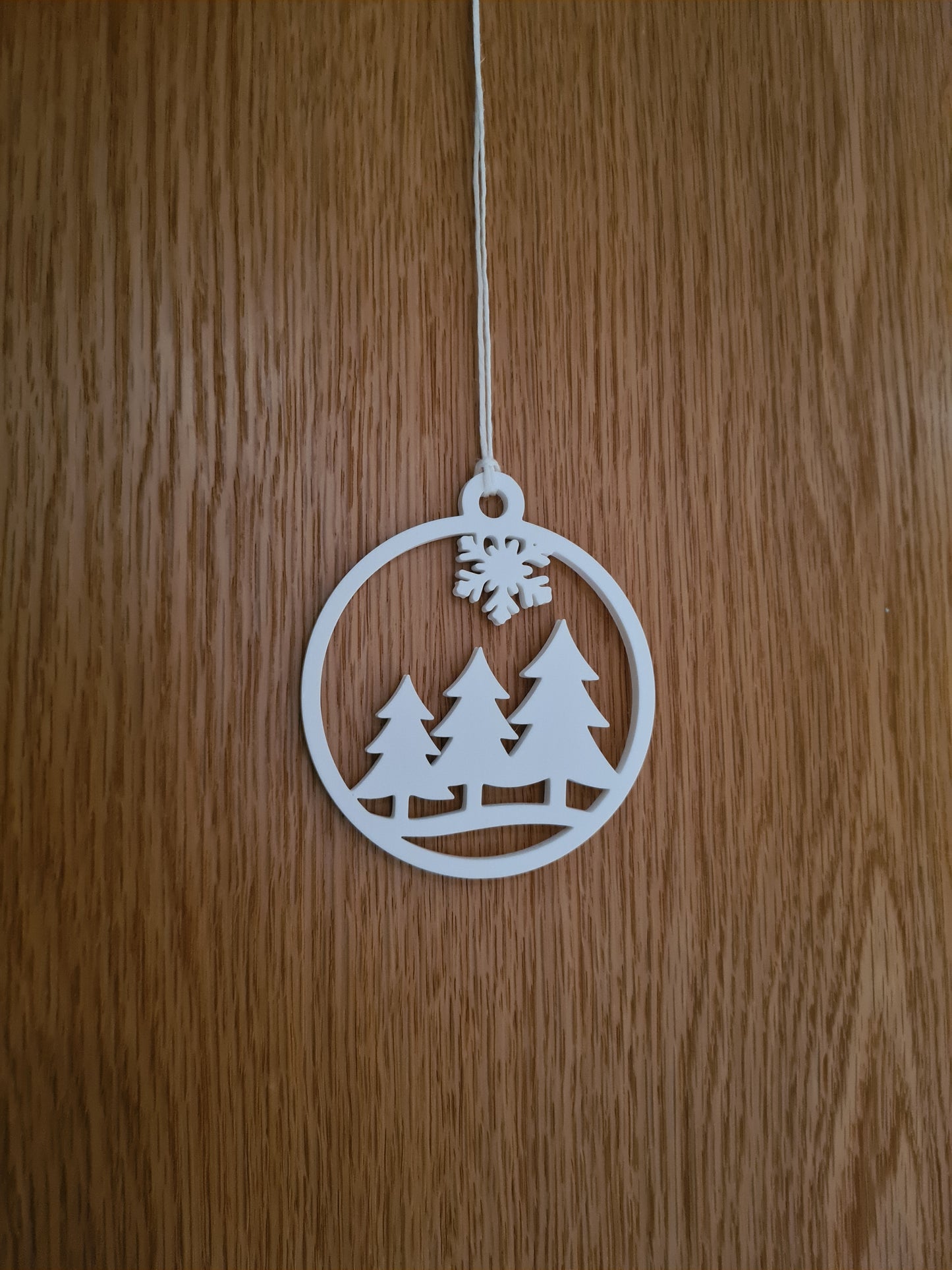 Weihnachtsanhänger mit Tannenbaummotiv