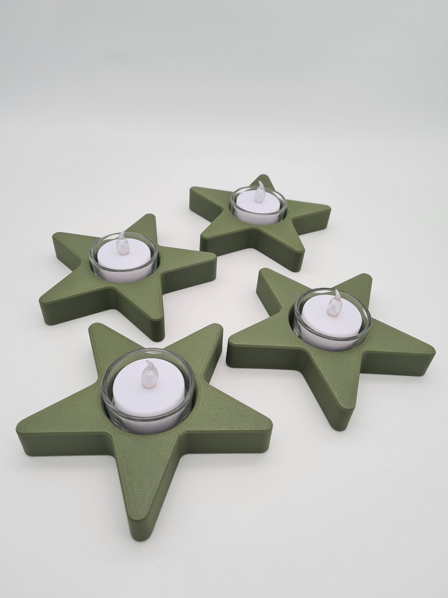 LED Teelichthalter „Sternenzauber“