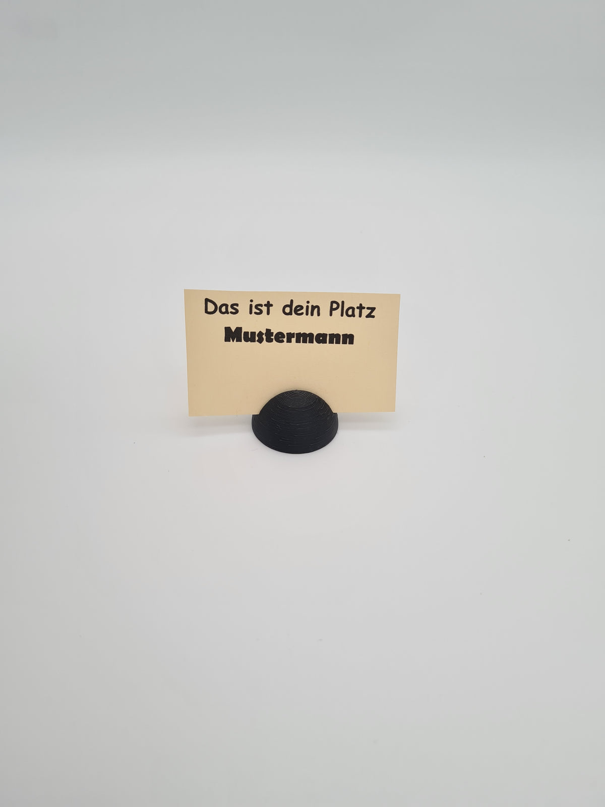 Kartenhalter „EventClip“ für Platzkarten & Events, 3D-Druck aus PLA – print3design, Ansicht 3