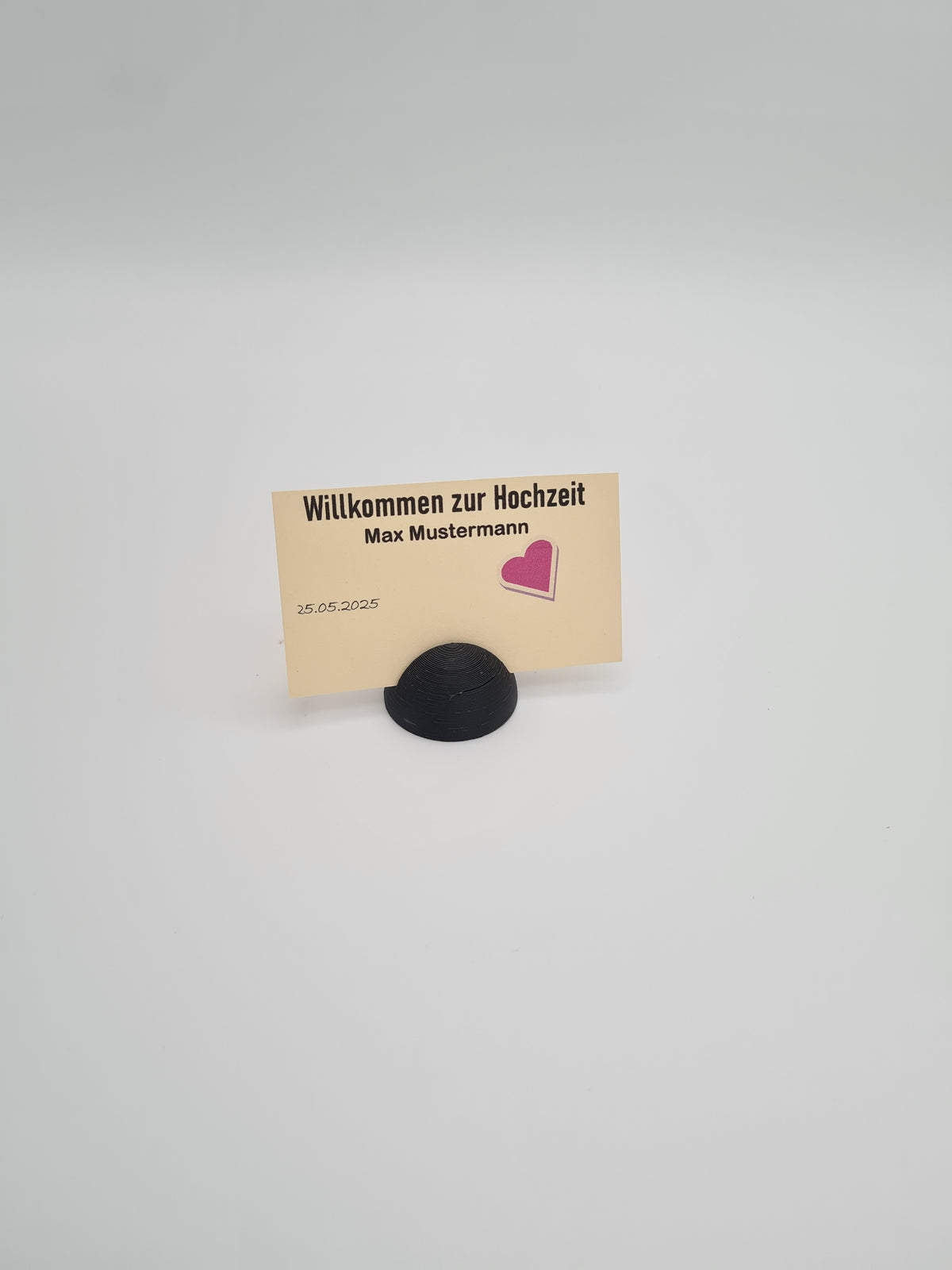 Kartenhalter „EventClip“ für Platzkarten & Events, 3D-Druck aus PLA – print3design, Ansicht 5