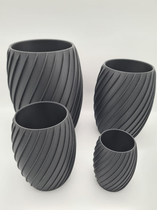 Design Vase "Barrel" 3D Zeitlos Elegant