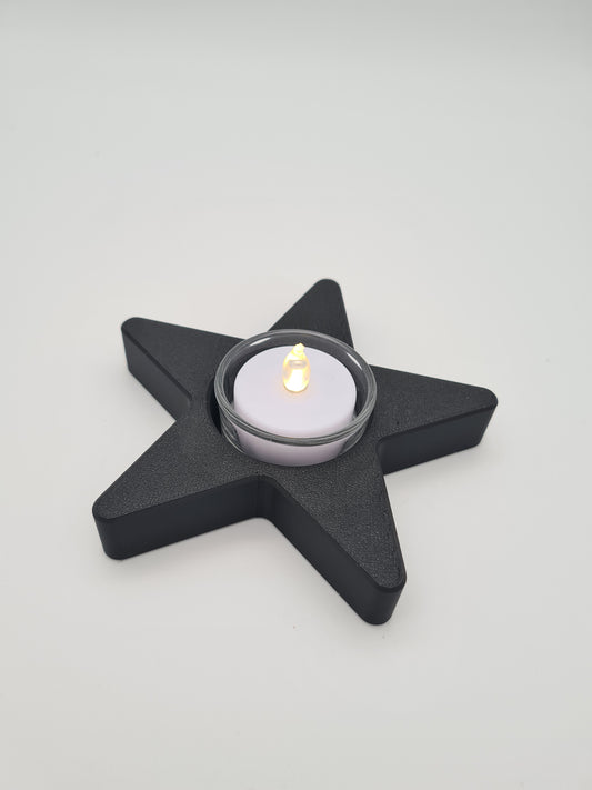 LED Teelichthalter „Sternenzauber“
