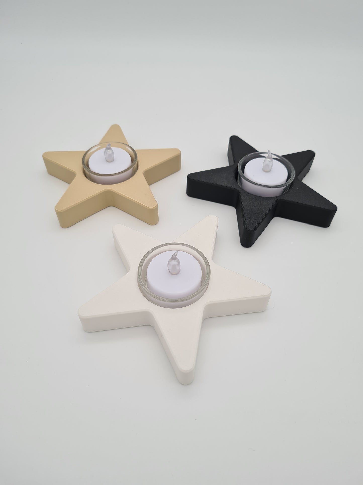 LED Teelichthalter „Sternenzauber“