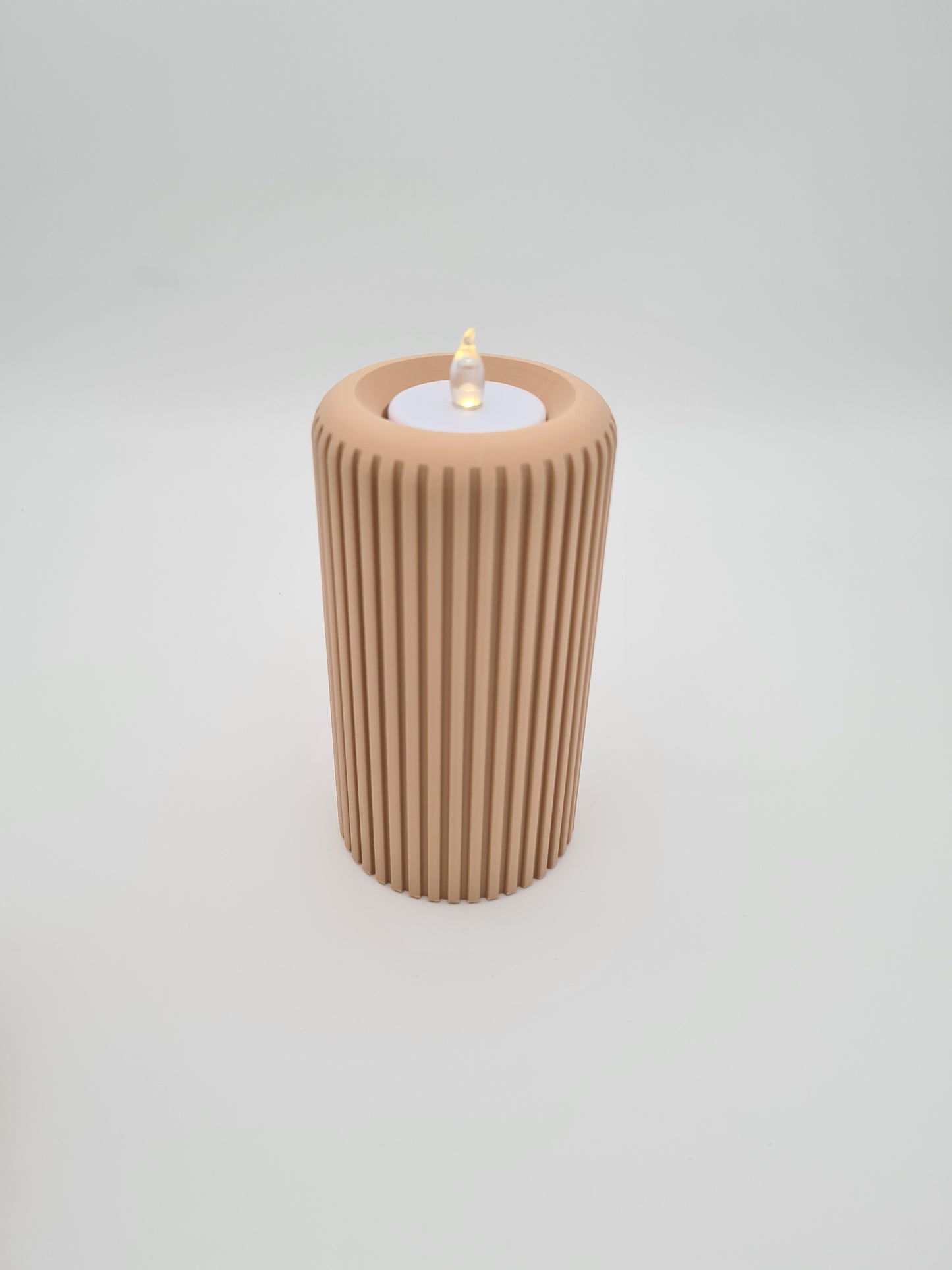 LED Teelicht LED Ribline deep