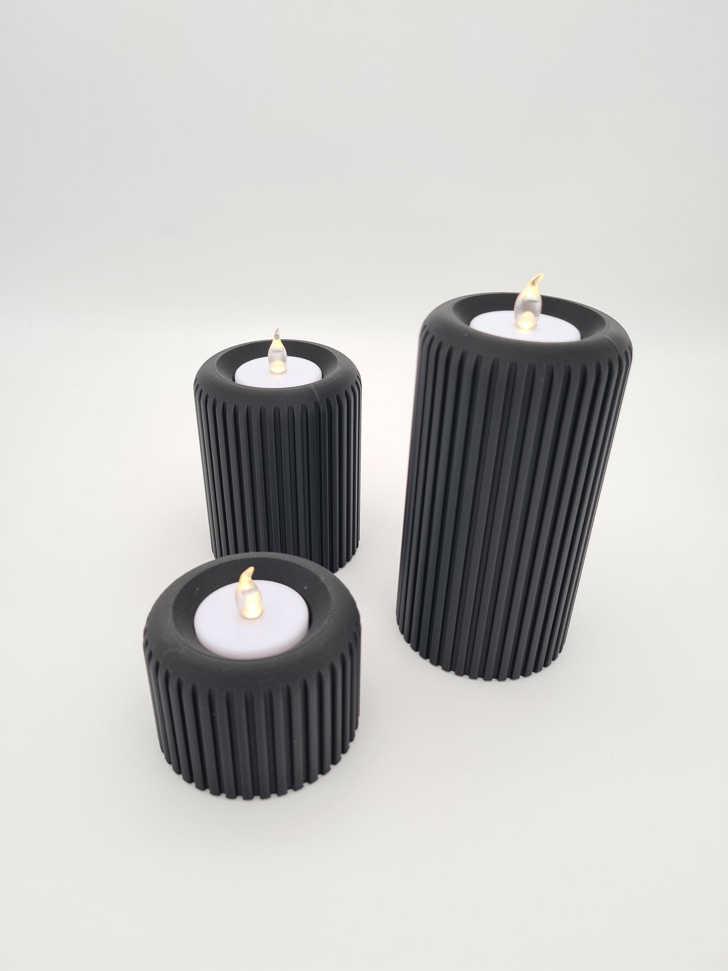 LED Teelicht LED Ribline deep