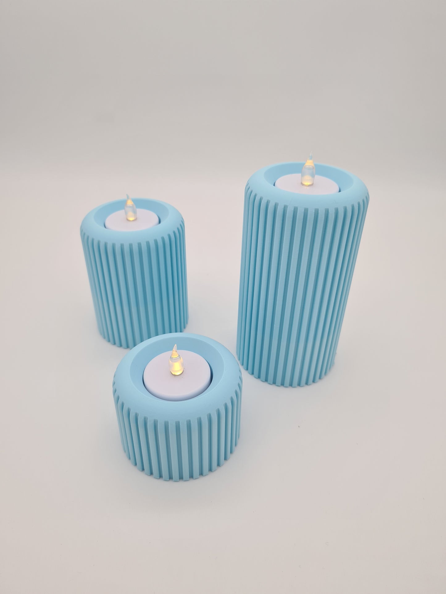 LED Teelicht LED Ribline deep