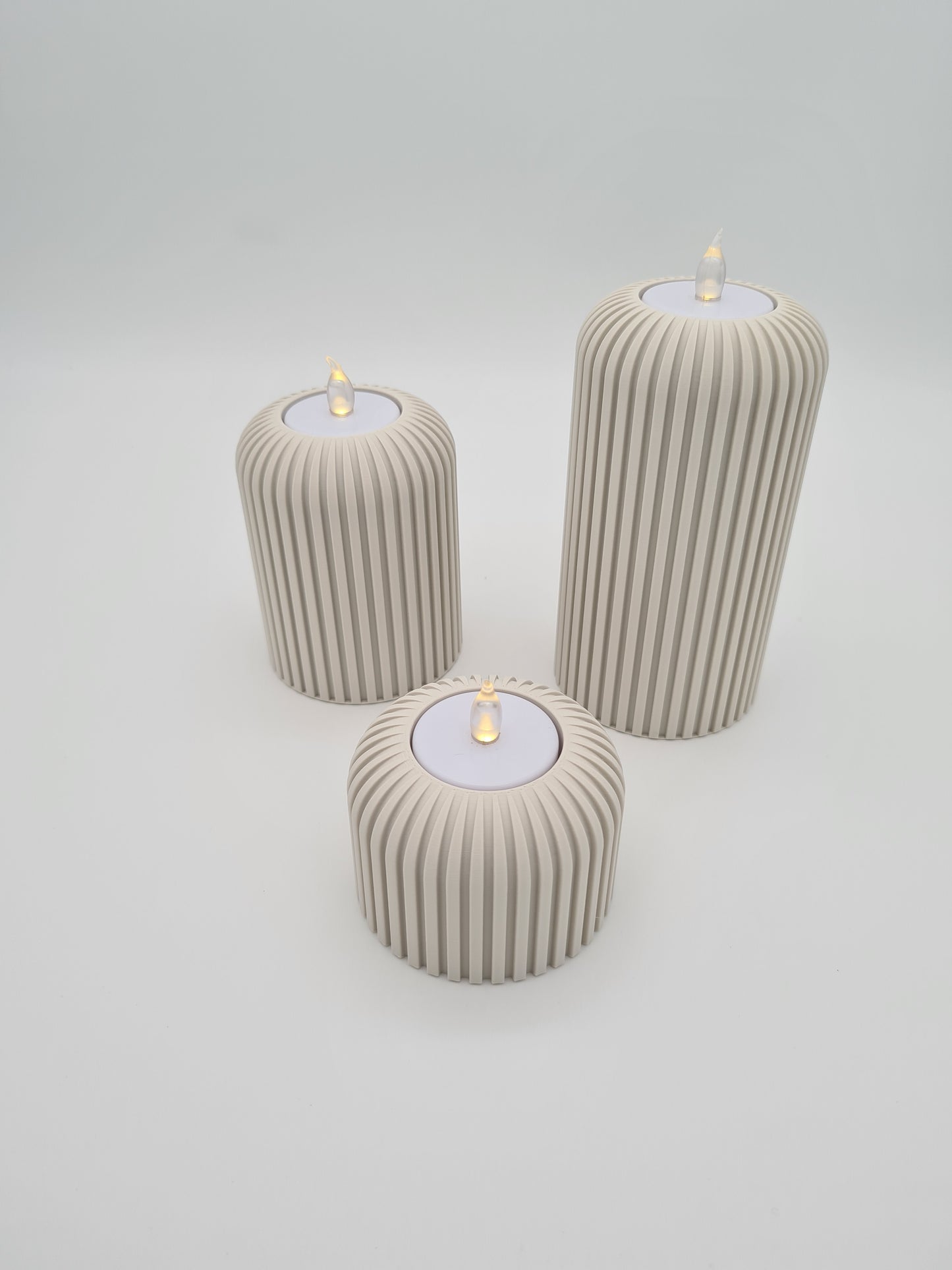 LED Teelicht LED Ribline soft