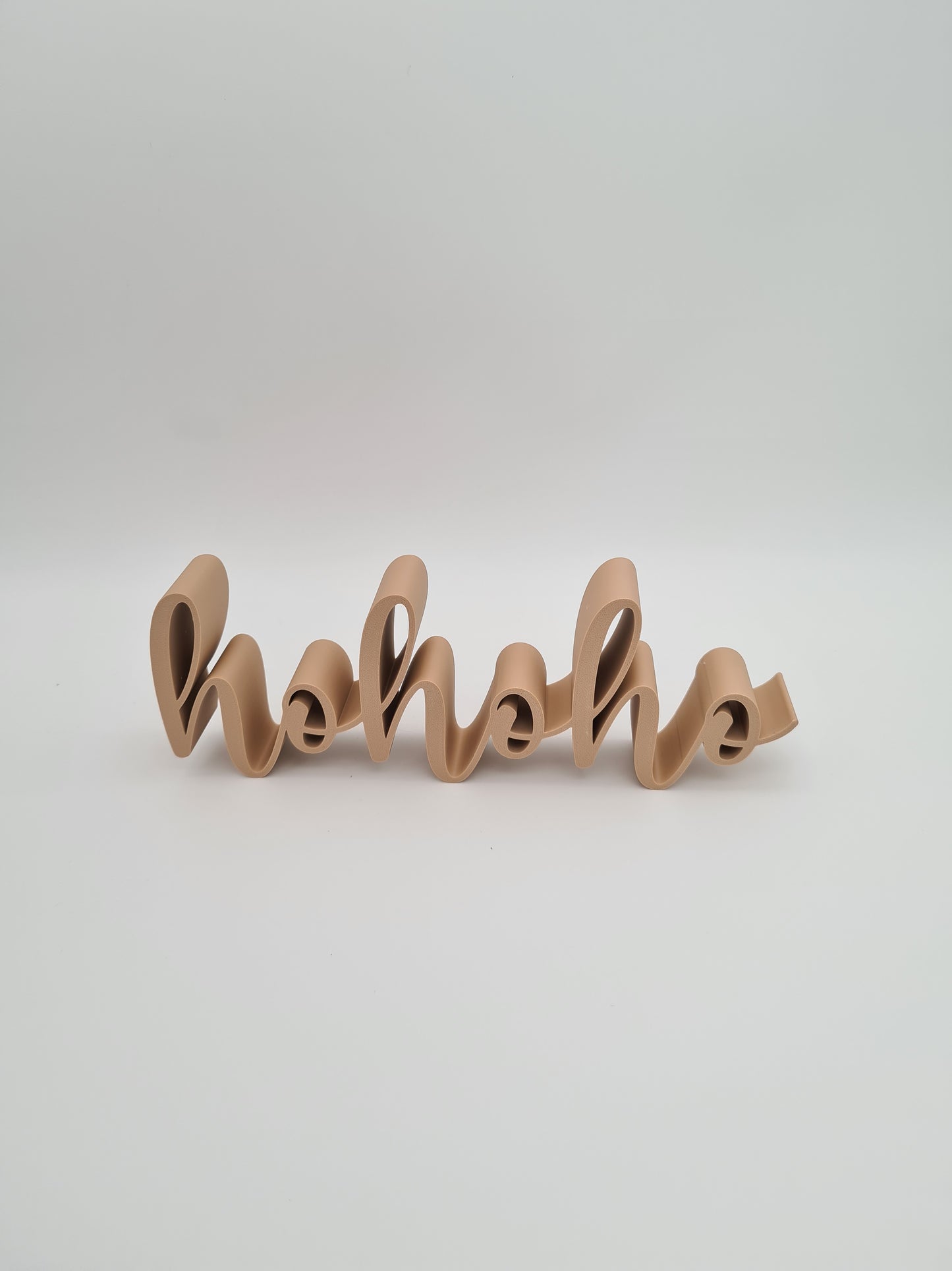 Dekorationsschriftzug hohoho