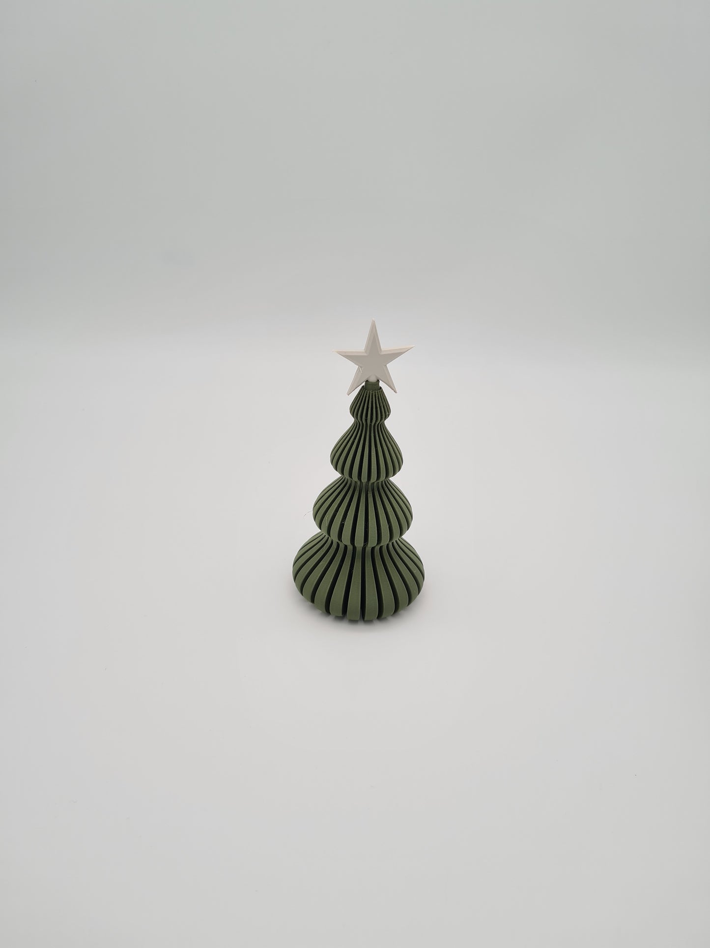 Dekorativer Weihnachtsbaum 3D gedruckt zeitlos Modern