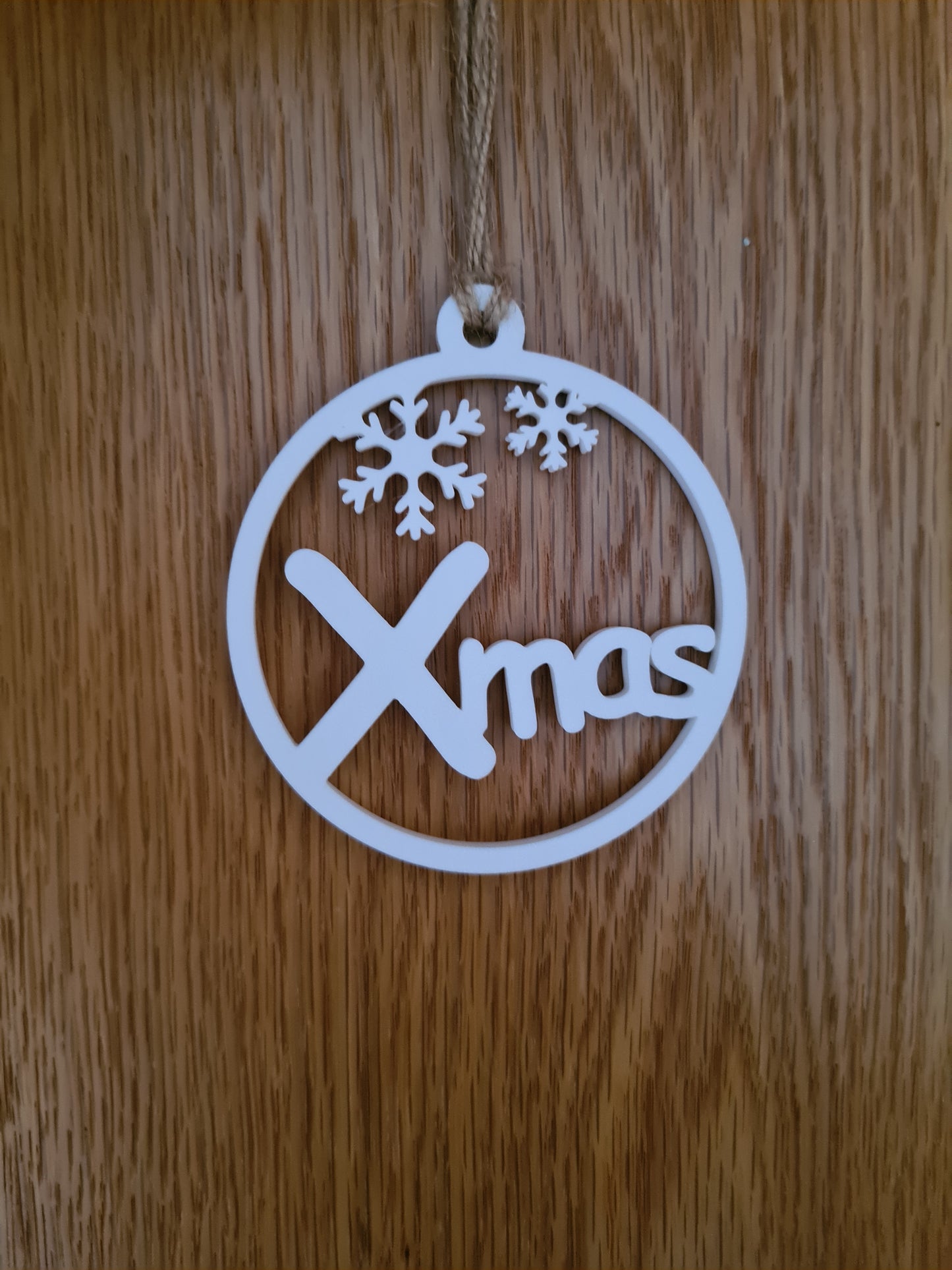 Weihnachtsanhänger mit XMas Motiv